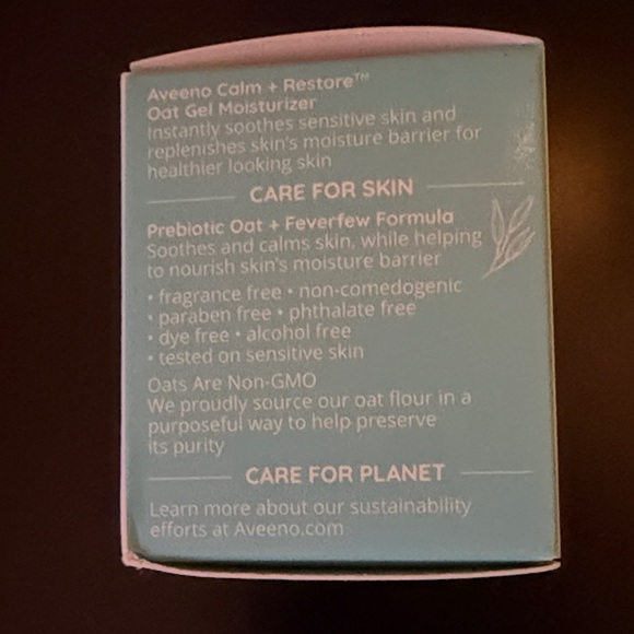New Trial size Aveeno Oat Gel Moisturizer - Picture 2 of 5